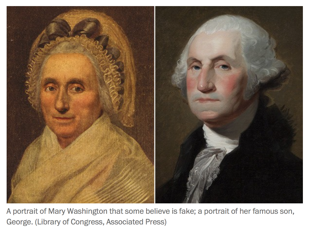 “When George Washington was elected president, he did what a good boy ...